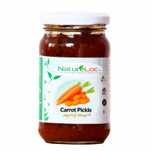 NatureLoC Home Made Carrot Pickle| No Preservatives | Home Made